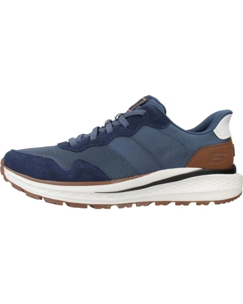 TÊNIS MASCULINO SKECHERS SLIP-INS SLADE ULTRA-MERCER 10223-068273 BLU