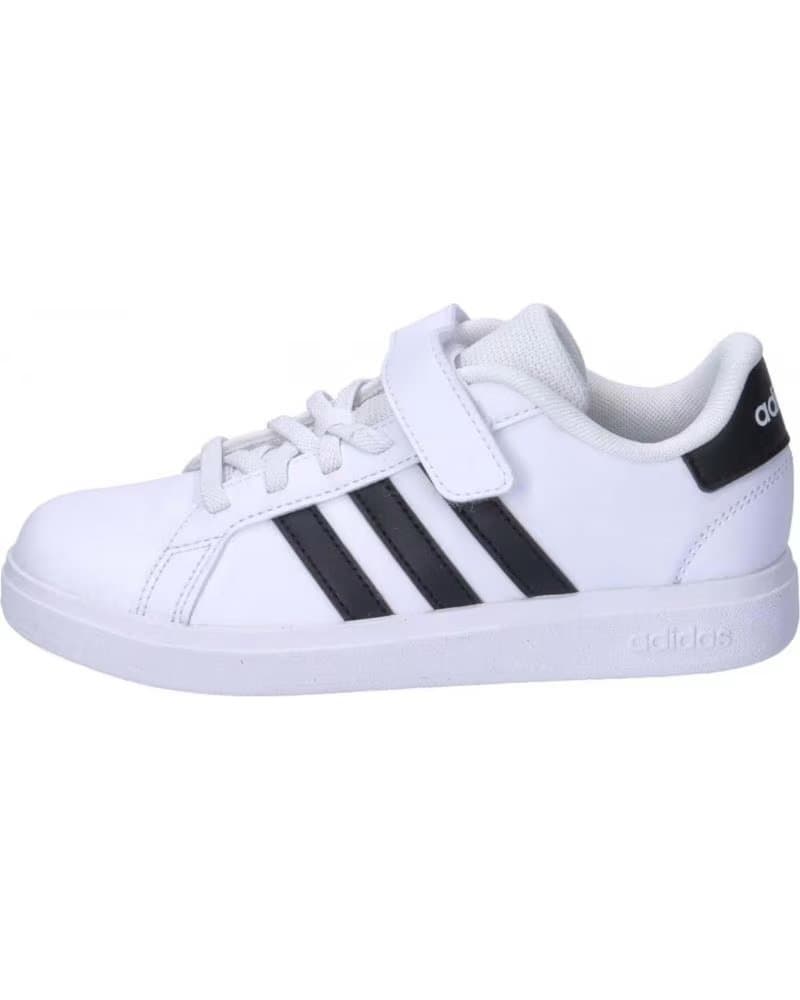 TÉNIS ADIDAS GRAND COURT 20 EL IH5529 BRANCOS COM VELCRO MULTICOLOR