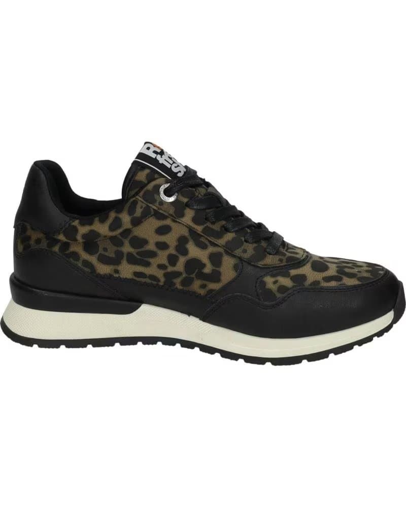 SAPATILHAS REFRESH 172958 PRETAS COM ESTAMPADO ANIMAL NEGRO