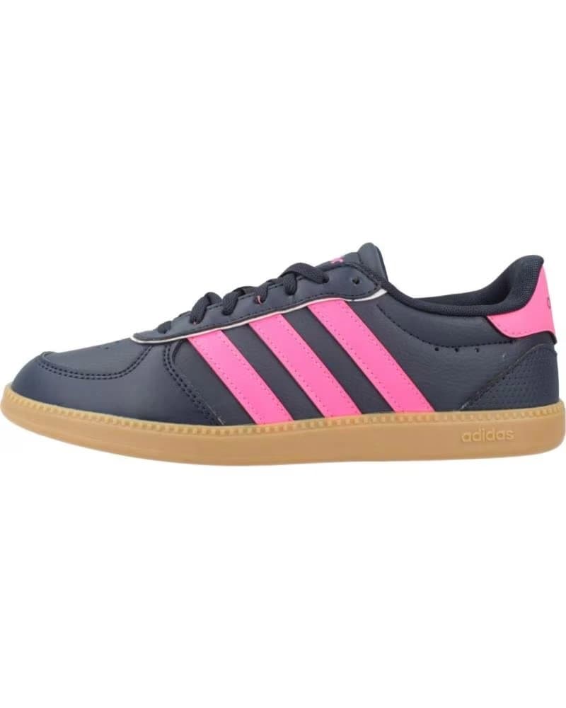 TÊNIS ADIDAS BREAKNET SLEEK J JQ3053 AZUL E ROSA TINAUR