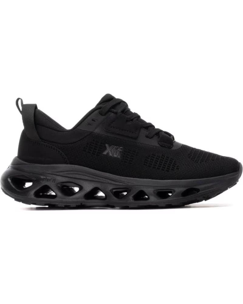 TÊNIS ESPORTIVO XTI 144543 PRETO COM SOLA RECORTADA NEGRO