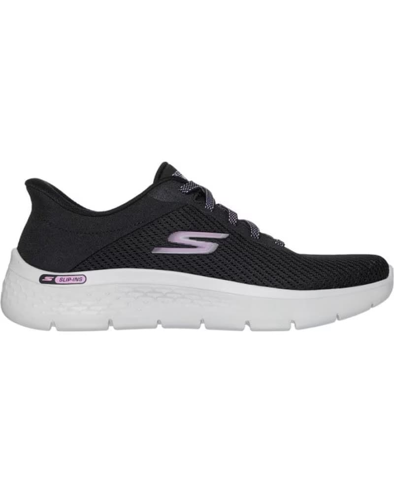 TÊNIS SKECHERS 125516 FEMININO NEGRO