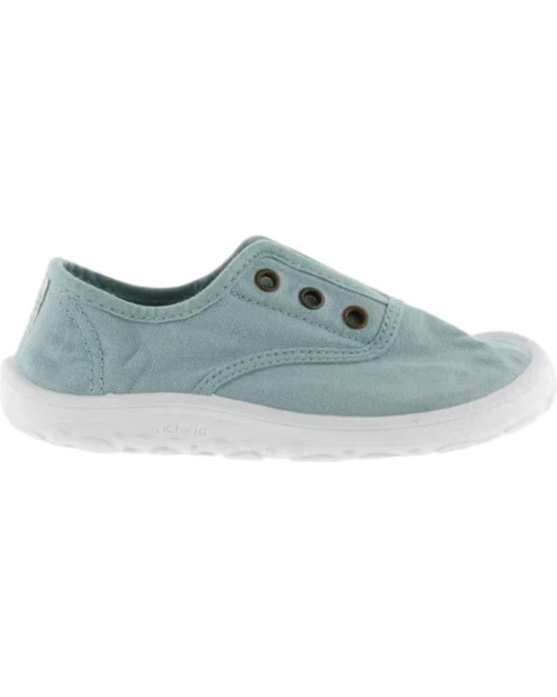 VICTORIA SAPATILHAS BAREFOOT LONA ELÁSTICA INGLESA - VERDE VERDE