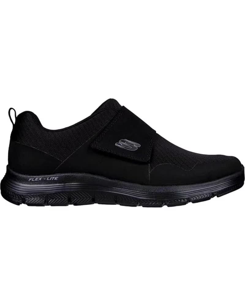 TÊNIS SKECHERS FLEX ADVANTAGE 4.0 UPSHIFT 894159 PRETAS NEGRO