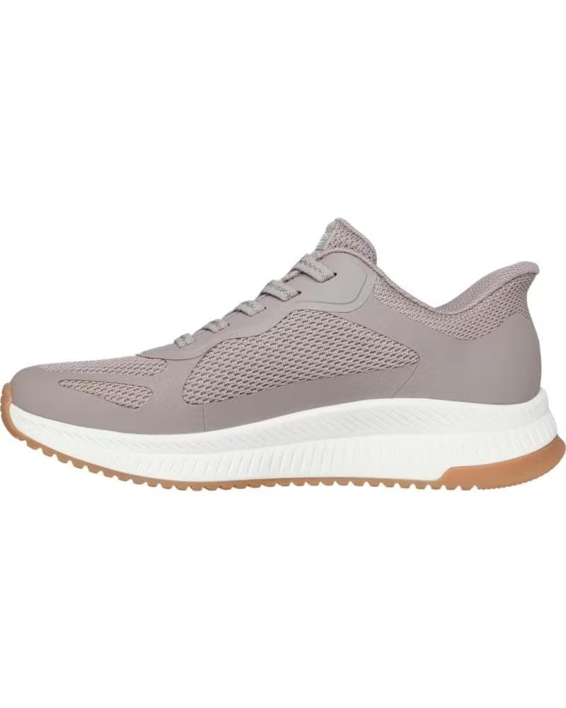 TÊNIS SKECHERS BOB SQUAD MESH BEIG