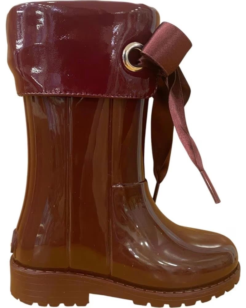 BOTAS DE CHUVA IGOR CAMPERA VERMELHAS COM LAÇO ROJO