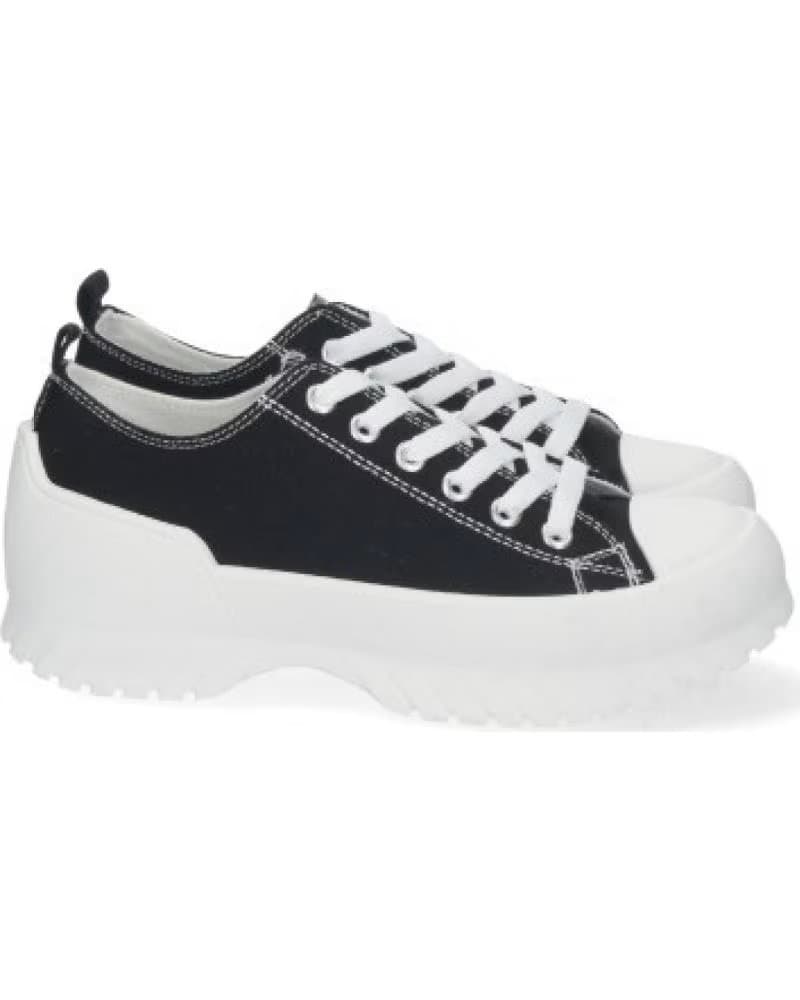 TÊNIS BAIXOS DE LONA PRETOS COM CADARÇO SPORT3PUNTO0 BO26-107 VARIOS COLORES