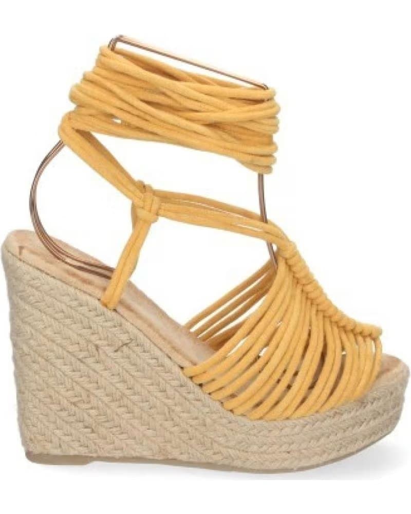 SANDÁLIAS ANABELA SPORT3PUNTO0 1A-1563 AMARELO COM TIRAS CRUZADAS VARIOS COLORES