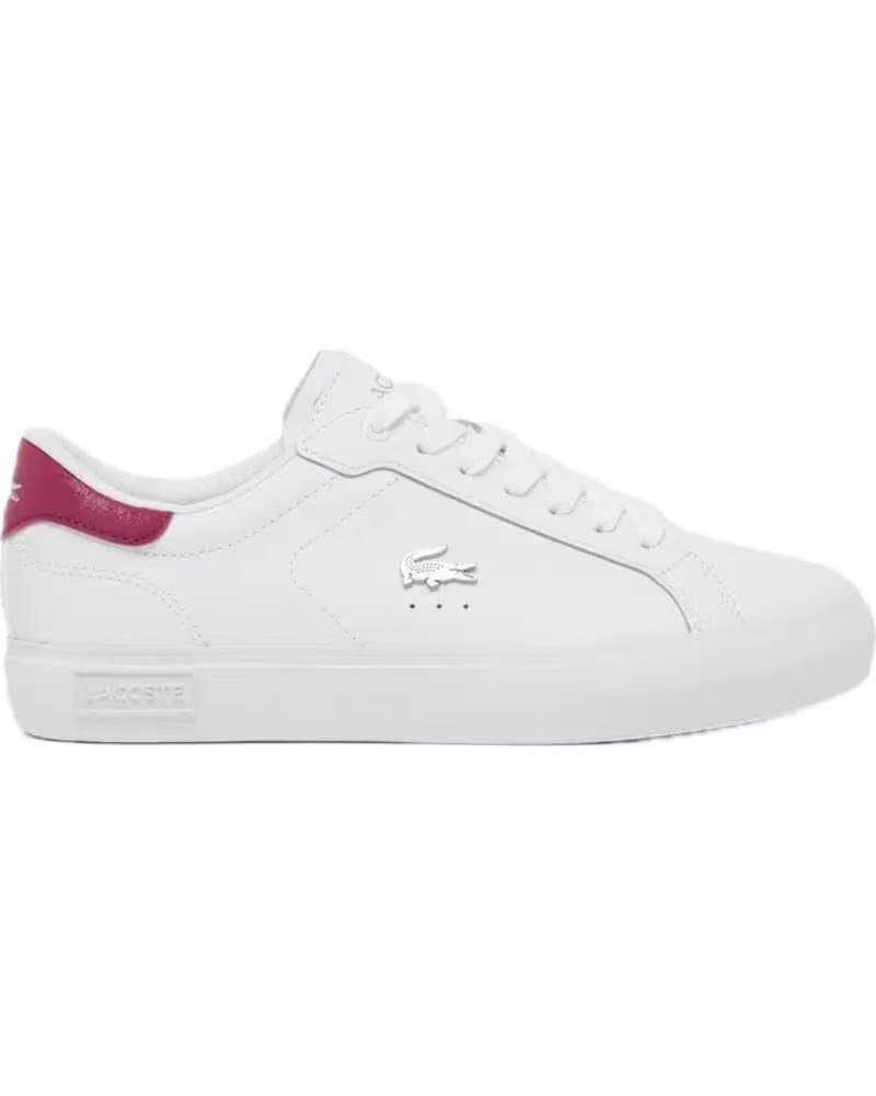 LACOSTE TÊNIS BAIXOS LACOSTE COM DETALHE NO CALCANHAR ROJO
