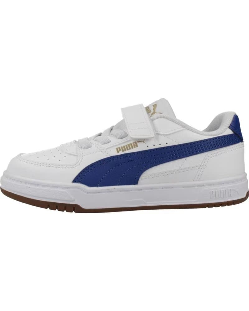 TÊNIS PUMA CAVEN III PARA CRIANÇA BRANCO E AZUL WHTBLU