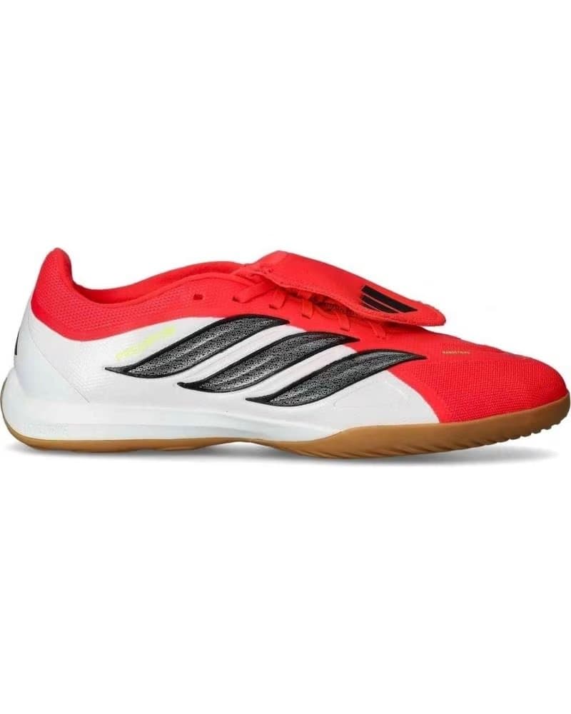 ADIDAS CHUTEIRAS DE FUTSAL JR4738, DESIGN TÉCNICO EM VERMELHO E BRANCO LUCRED-CBLACK-FTWWHT