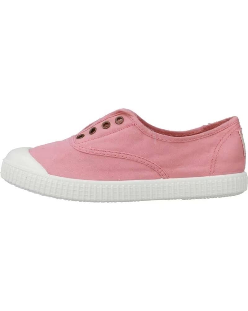 TÊNIS VICTORIA 1915 INGLESA LONA ELÁSTICO MODELO 06627 ROSA NUDE