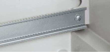 Schneider Electric Carril DIN Sin perforar de Acero, dim. 825 mm x 35mm x 7 mm