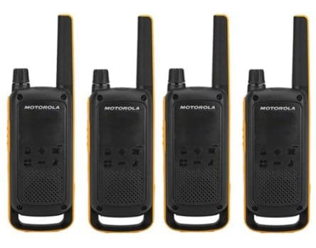 Motorola Walkie talkies Talkabout T82 Extreme B8P00811YDEMAQ, 16 canales Sí, De Mano, Sí, 446MHZ