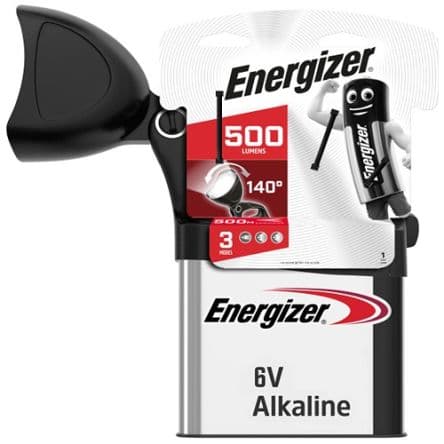 Energizer Linterna LED Negro, 500 lm, GRD1LB6 de alcance
