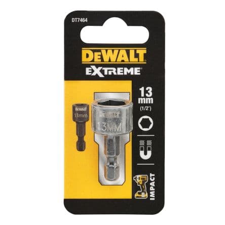 DeWALT Destornillador de vaso Hexagonal de 13 mm 35mm
