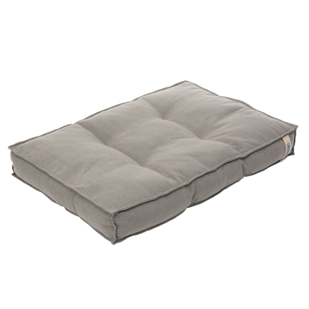 Cama Hamilton ecoLIFE cinza para cães - C 90 x L 62 x A 12 cm