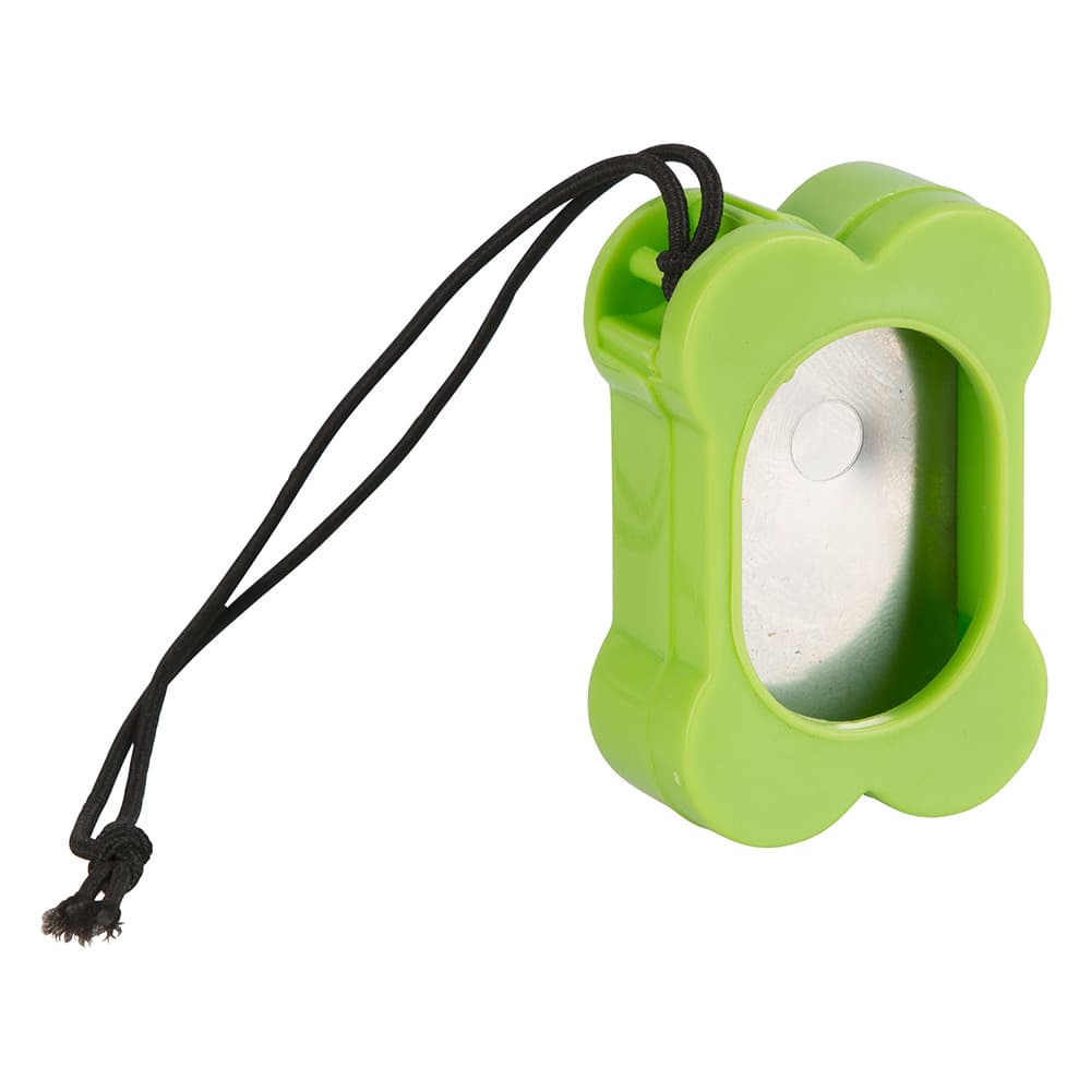 Kerbl Pet Clicker Bone, verde - 1 unidade