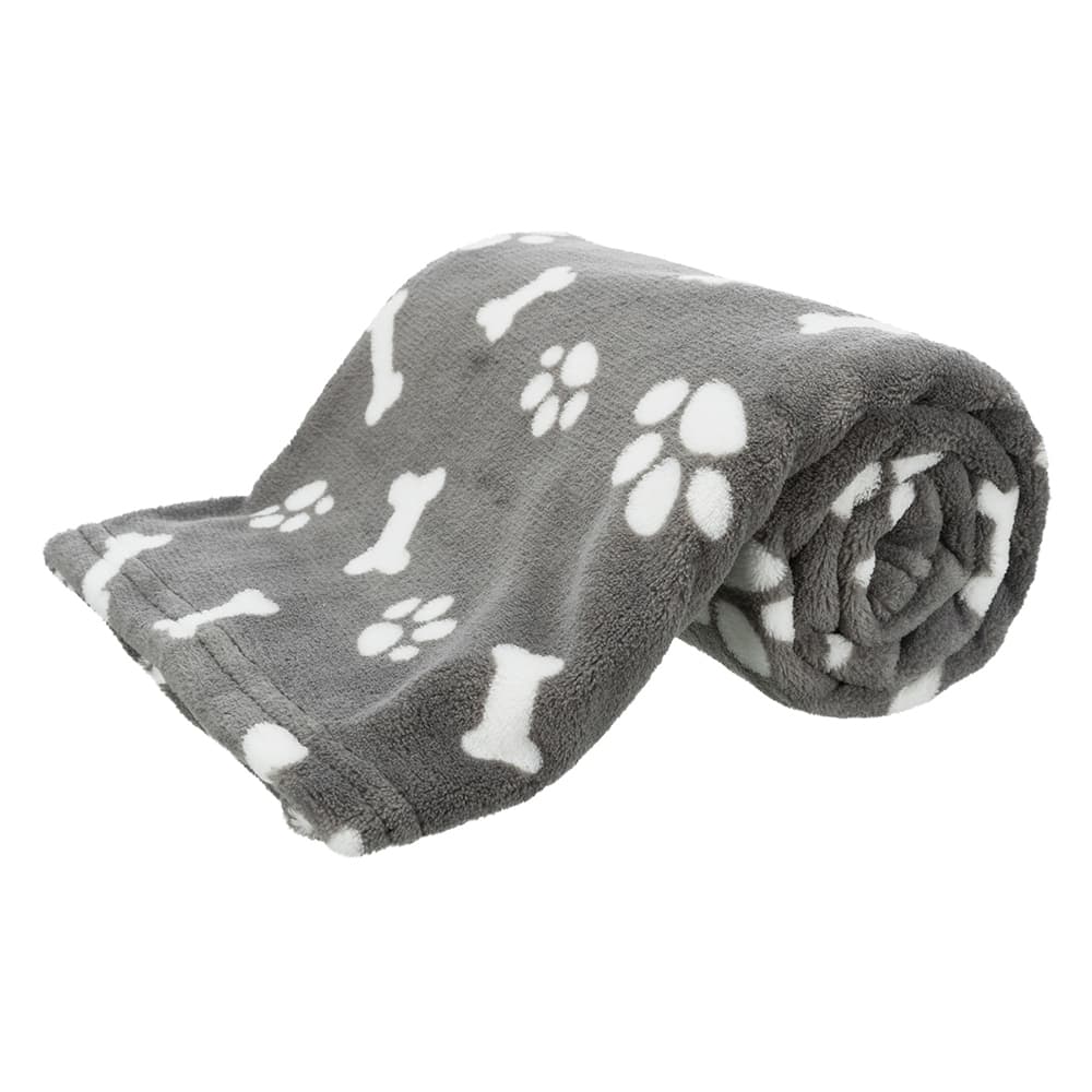 Manta Trixie Kenny para animais de estimação - C 100 x L 75 cm, cinzento