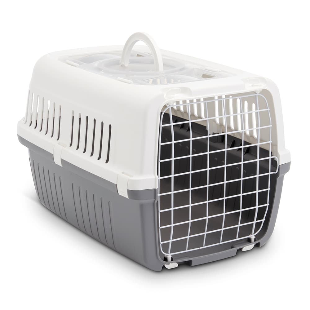 Caixa de transporte Savic Zephos 2 Open para gatos e cães de porte pequeno - L 38 cm x P 55,5 cm x A 34 cm