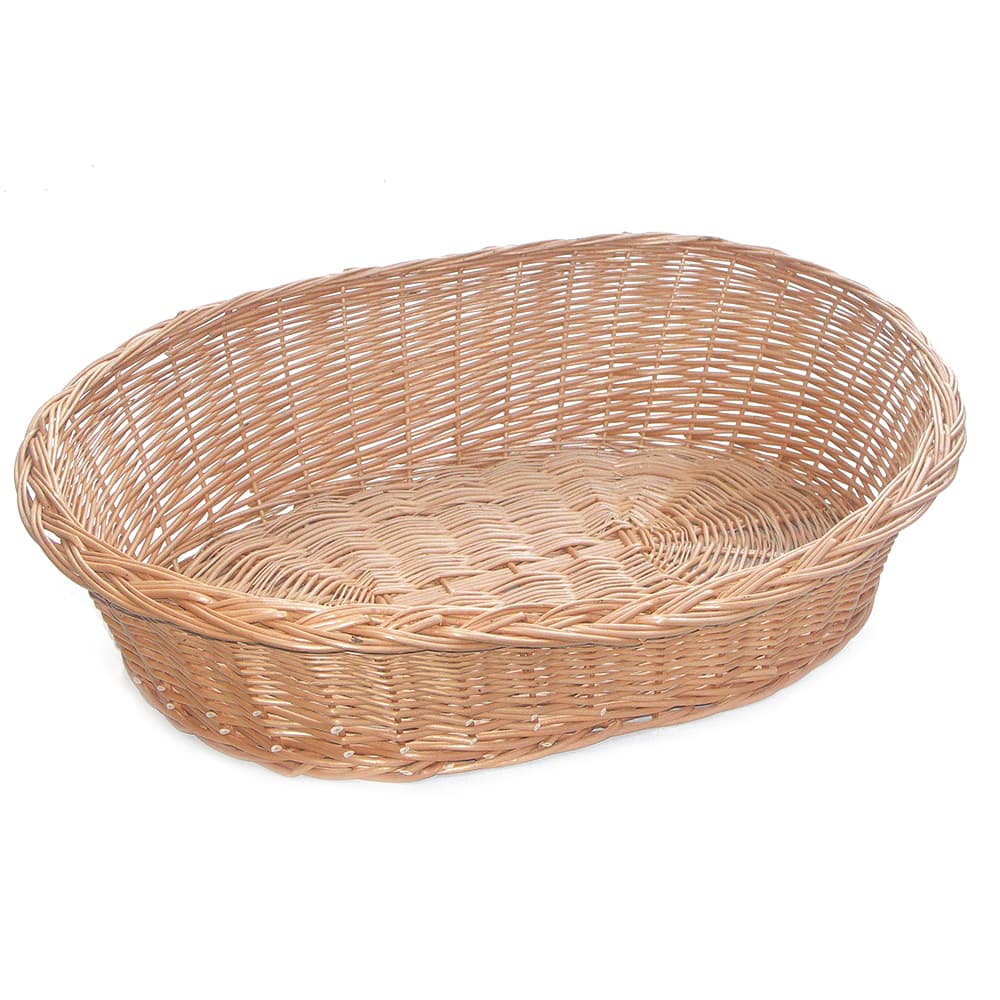 Aumüller Cesta natural para cães - aprox. C 70 x L 55,5 x A 15,5 cm