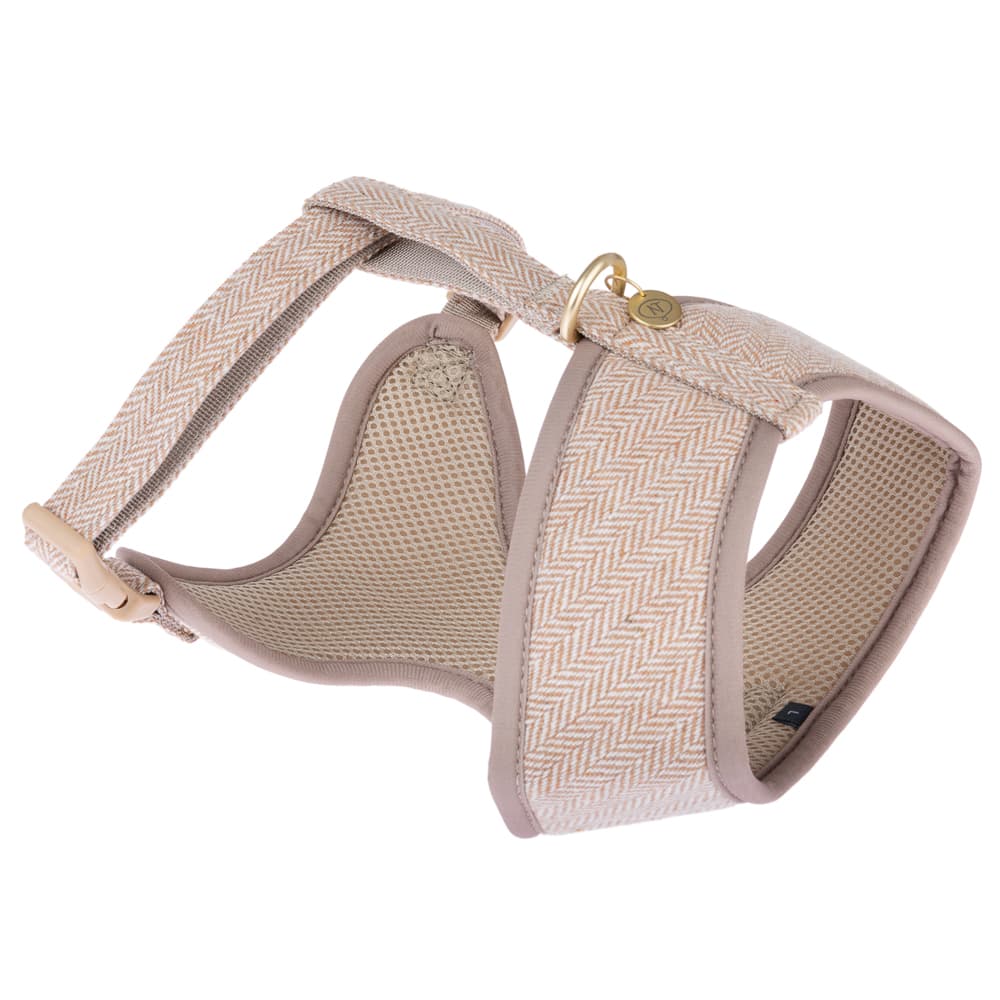 Peitoral Nomad Tales Calma cor de areia para cães - Tam. M: 38 - 56 cm contorno do peito