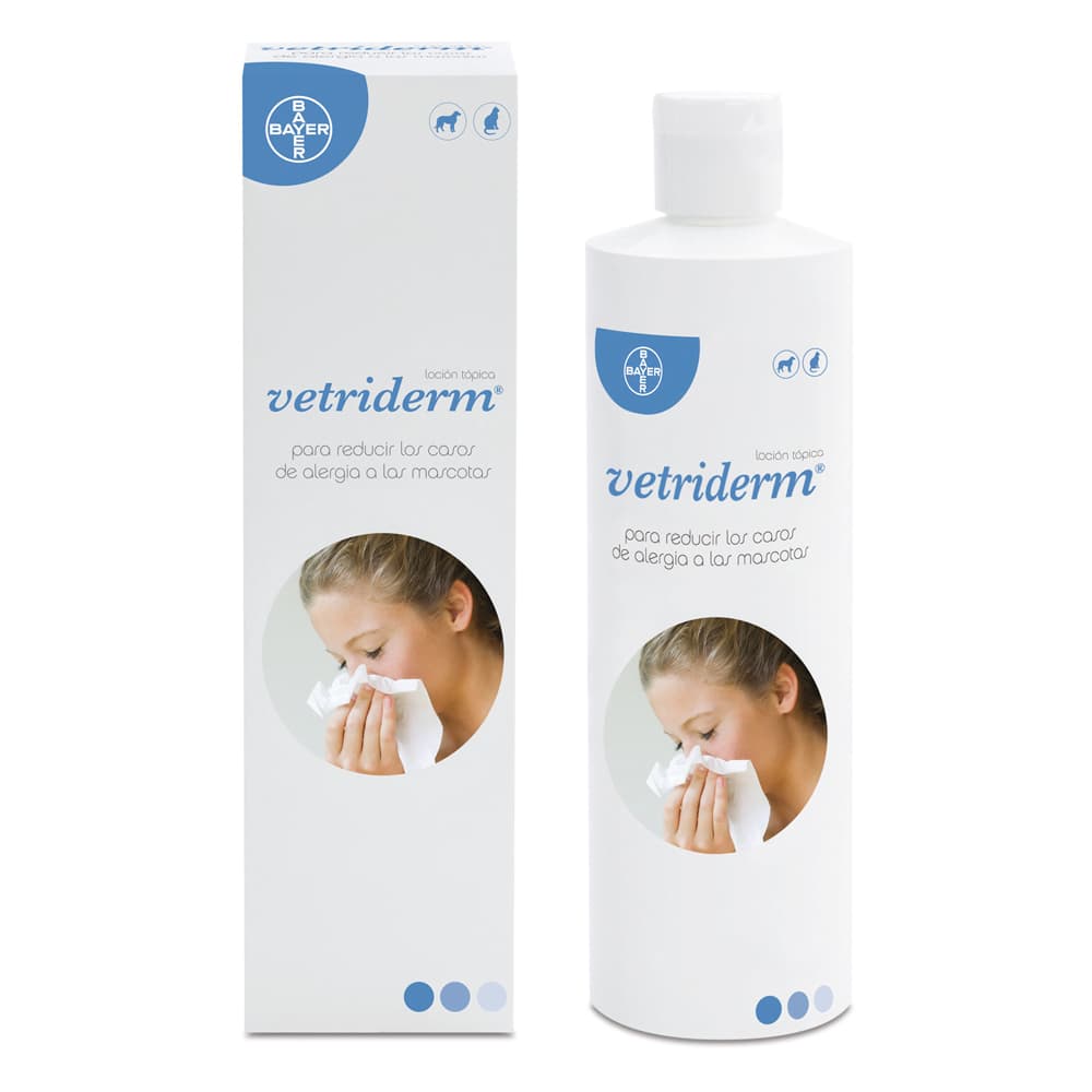 Bayer Vetriderm loção tópica antialérgica - 350 ml