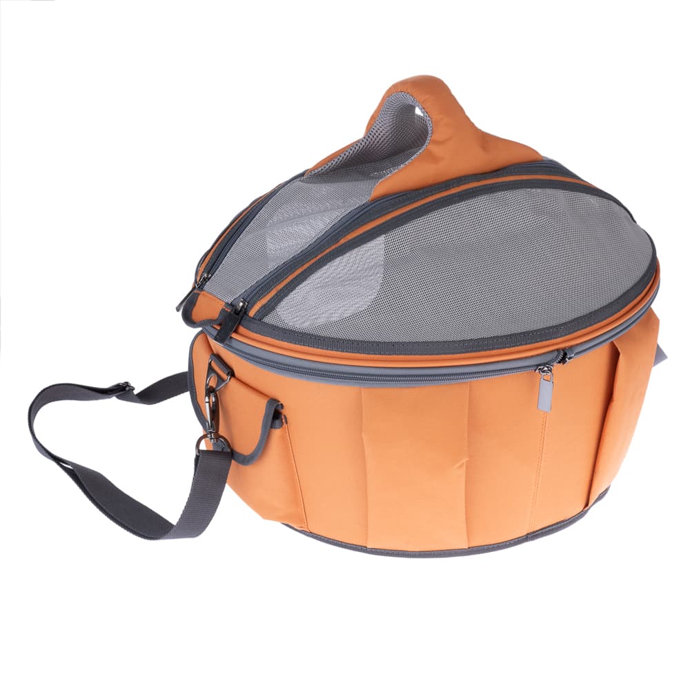 Bolsa rígida Sandy - laranja, C 46 x L 44 x A 35 cm