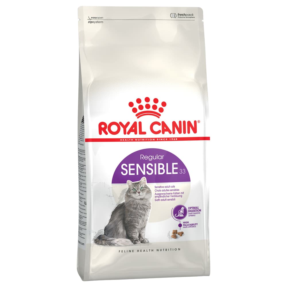 Royal Canin Feline 2 x 3,5 kg/8 kg/10 kg - Pack económico - Sensible 33 (2 x 10 kg)