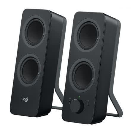Colunas Z207 2.0 Bluetooth 5 W RMS Logitech Preto