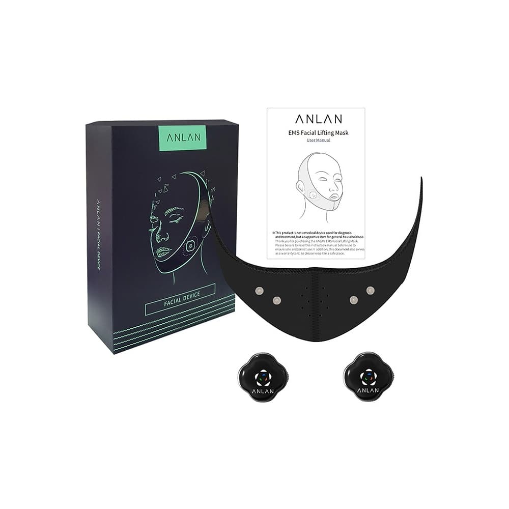 Máscara Facial 01-ASLY41-001 (Preto) - ANLAN