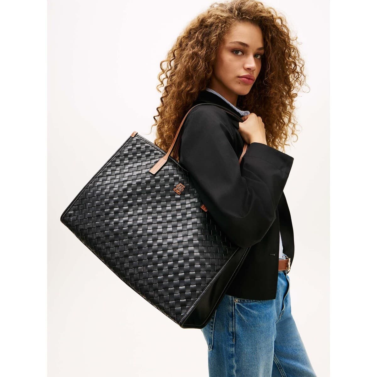 Cabas / Sac shopping Tommy Hilfiger  Th City Tote