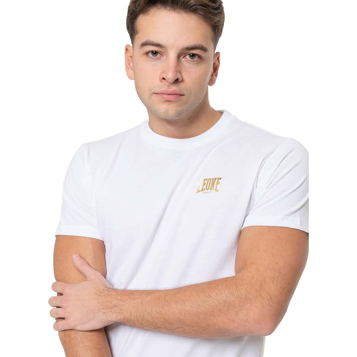 T-shirts e Pólos Leone 1947  Man T-Shirt Short Sleeves Gold