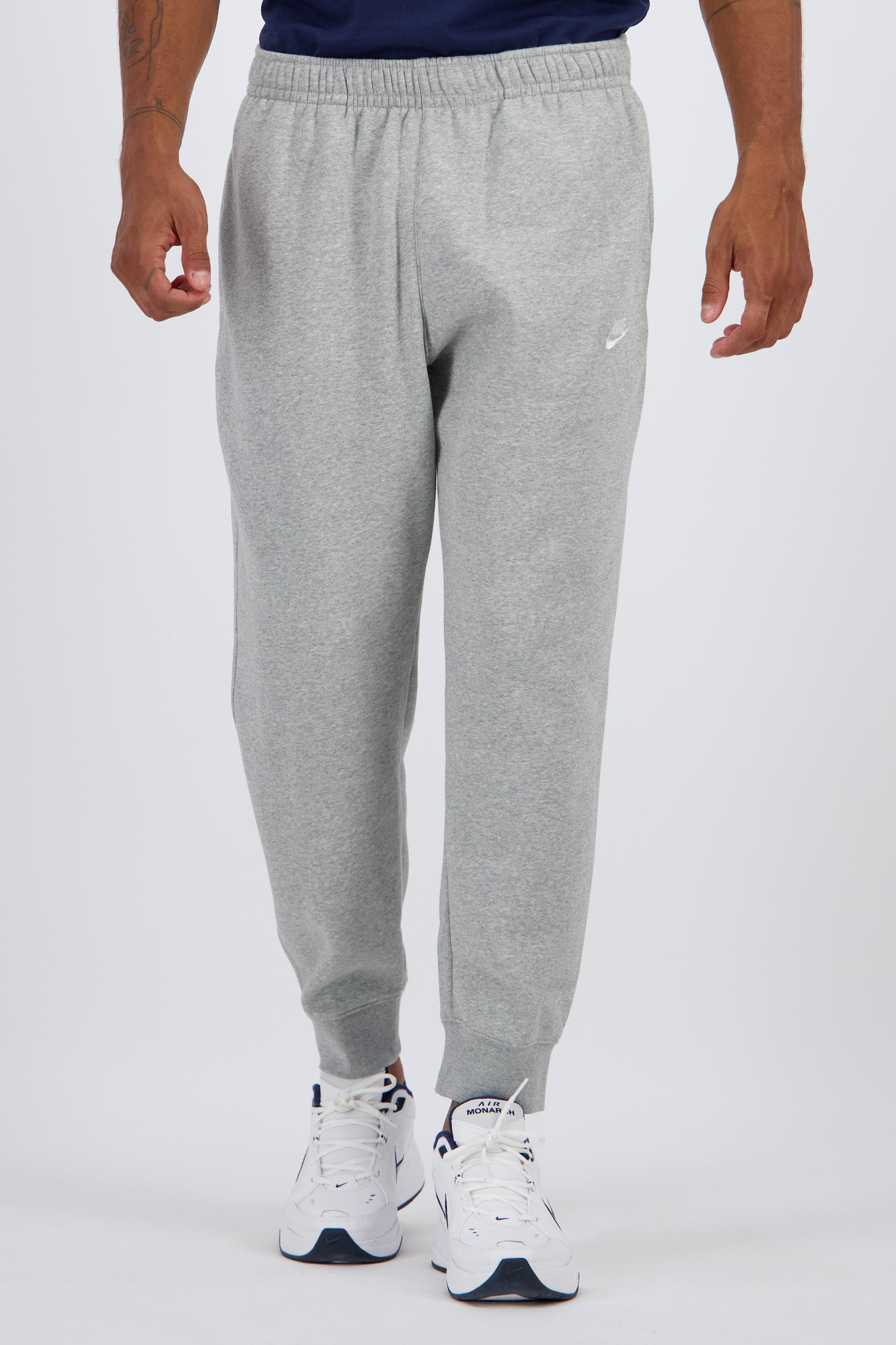 Calças Nike Club - Cinza - Calças Desporto Homem tamanho L