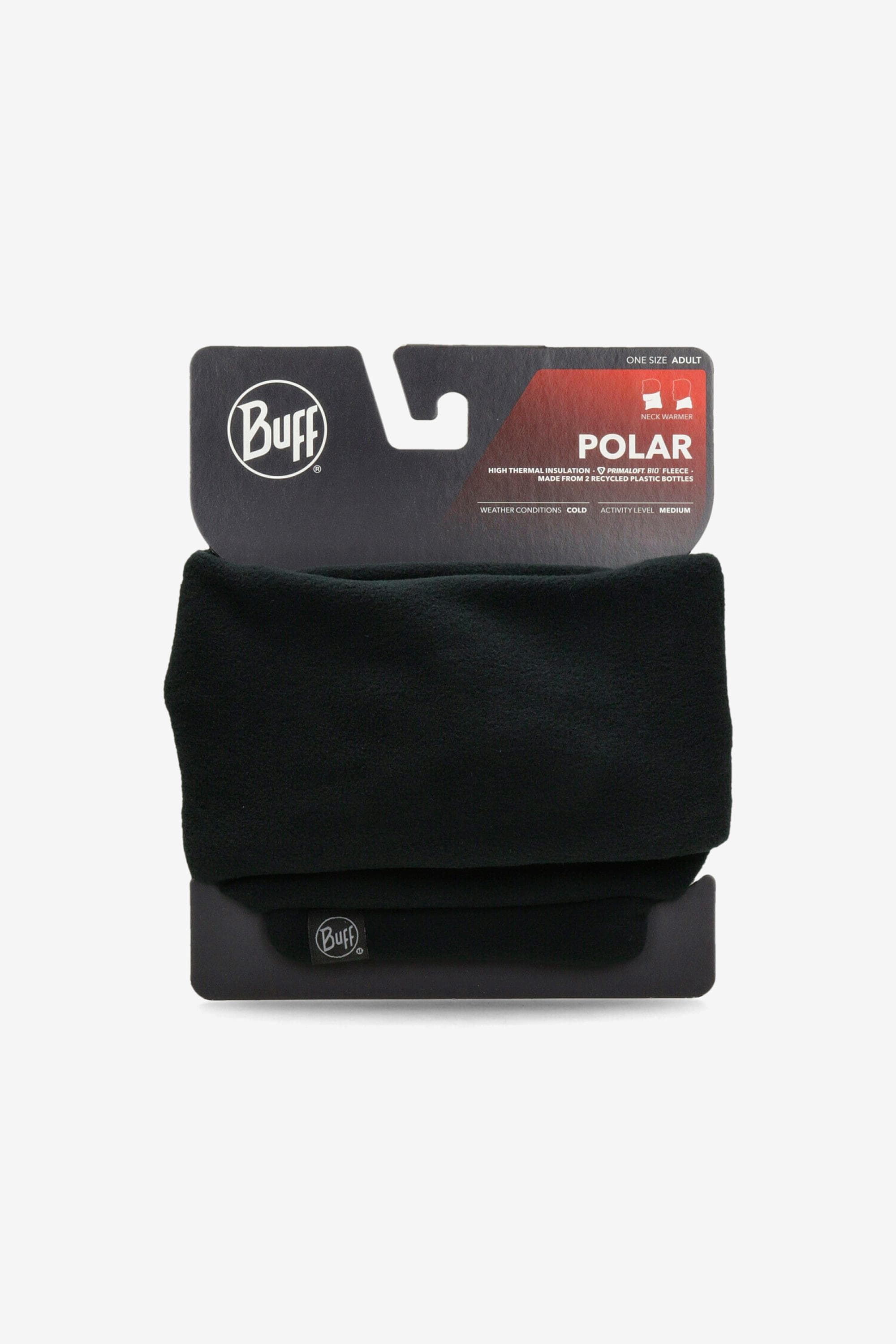 Gola Pescoço Buff Polar - Preto - Gola Tubular tamanho T.U.