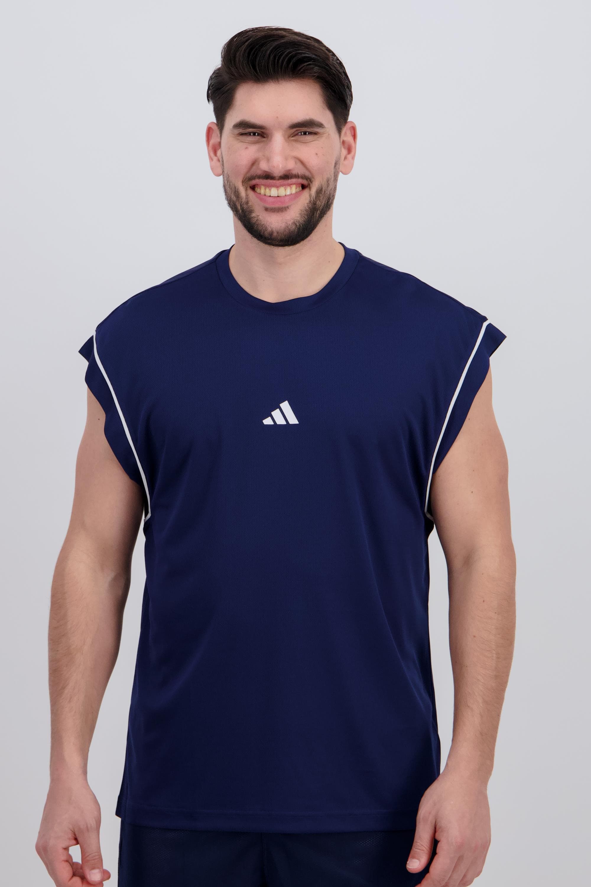 adidas - Azul - Camisola Basquetebol Homem MKP