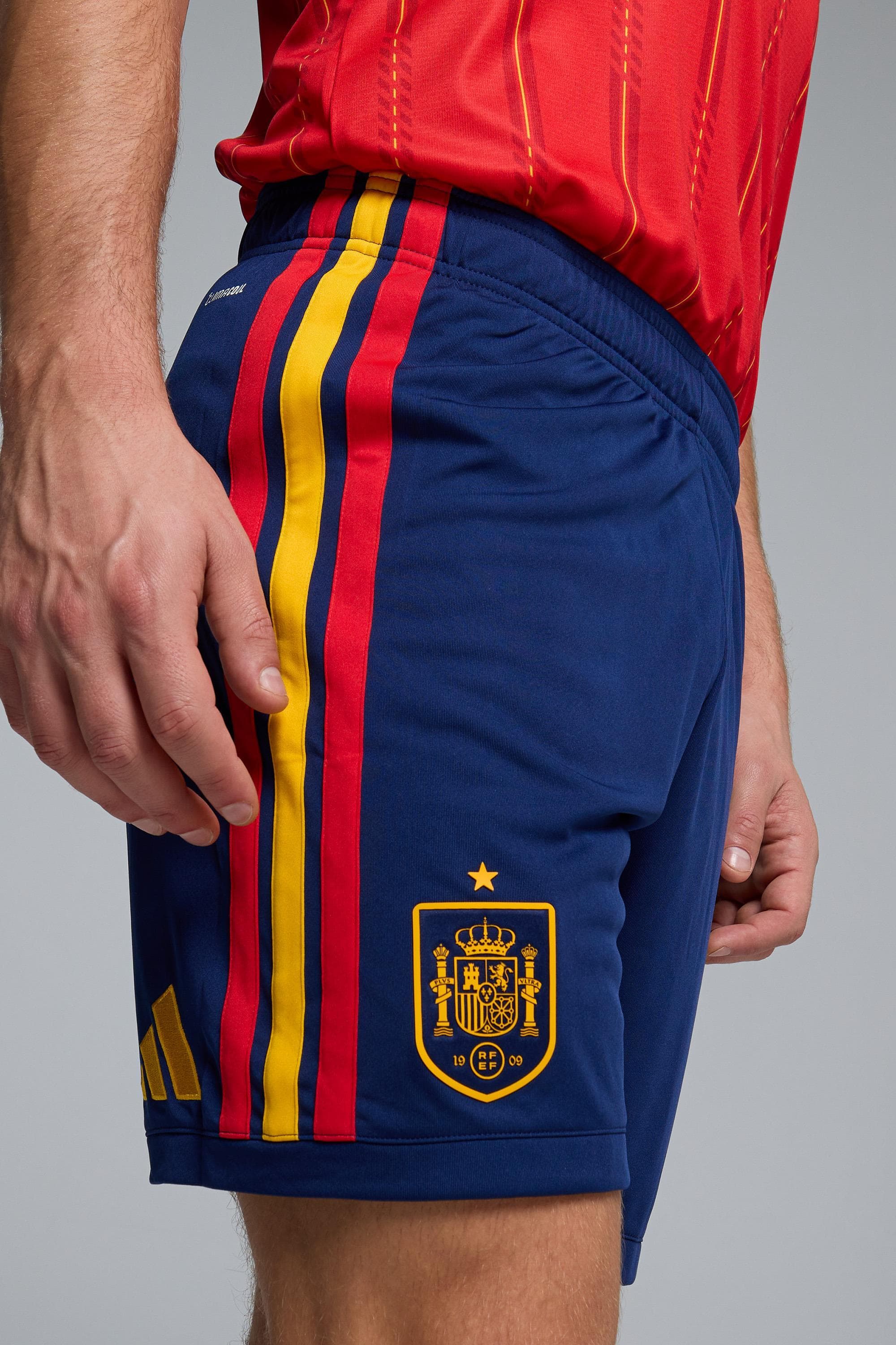 Calções Espanha 2026 Principal Homem - Azul MKP tamanho L