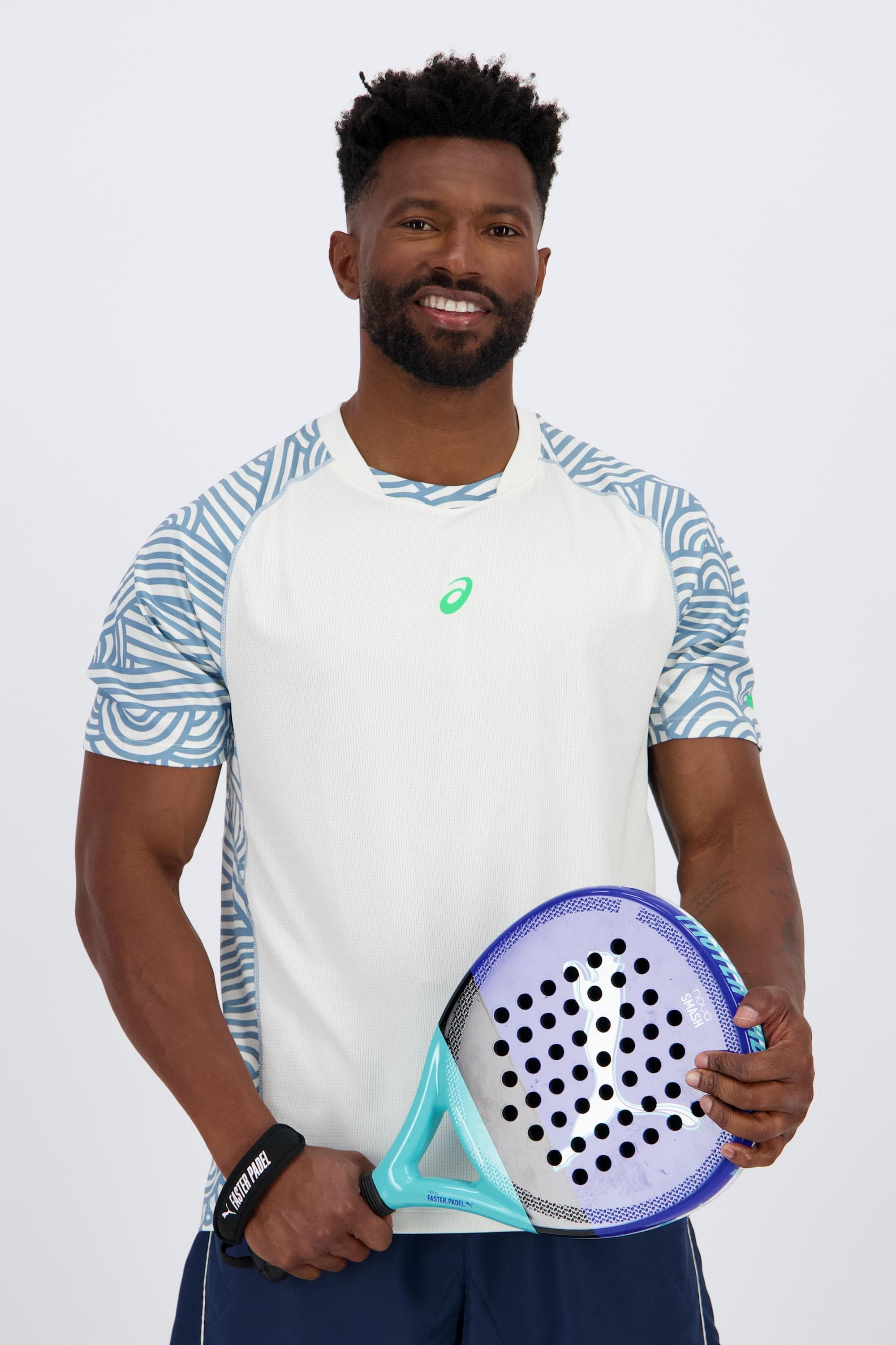 Asics Tenis - Branco - T-shirt Ténis Homem tamanho XL