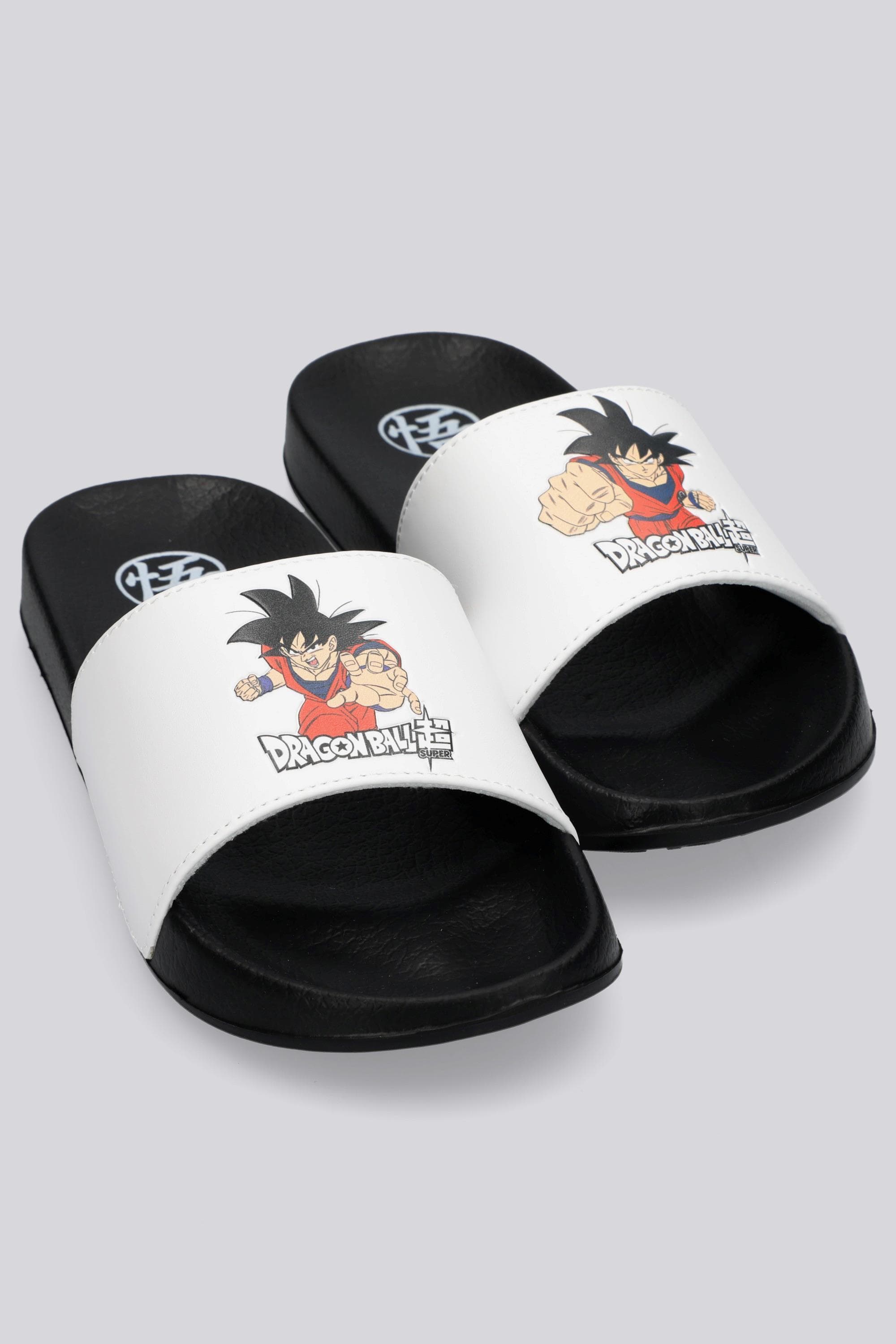 Chinelos Slide Goku - Preto - Menino Dragon Ball tamanho 36
