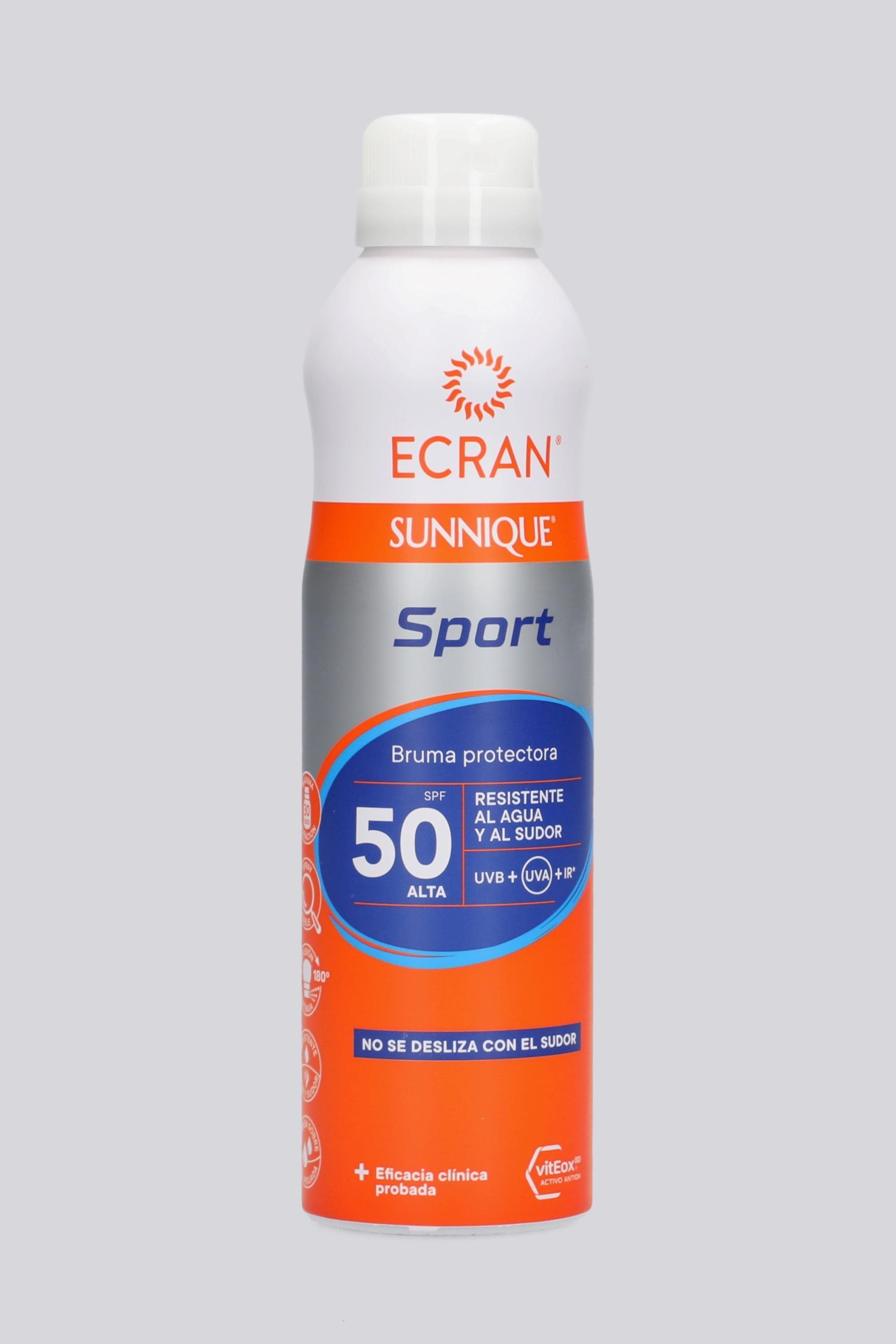 Ecran Sport - Protetor Solar SPF 50 250 ml tamanho T.U.