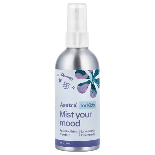 Asutra, Kids, Mist Your Mood, Lavender & Chamomile, 4 fl oz (118 ml)