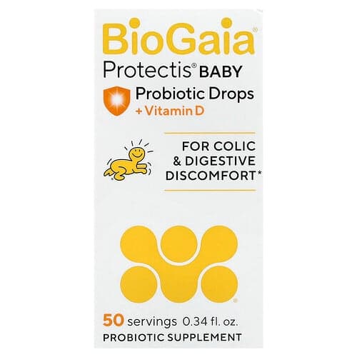 BioGaia, Protectis® Baby, Probiotic Drops with Vitamin D, 0.34 fl oz (10 ml)