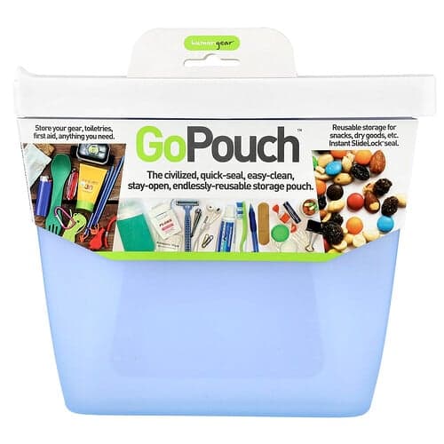 Humangear, Go Pouch™, Medium, Blue, 28 fl oz (800 ml)
