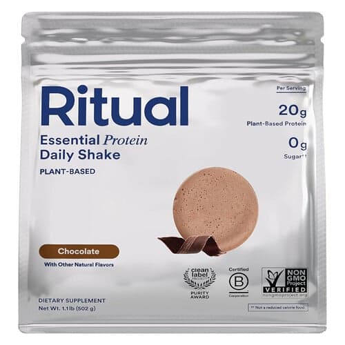 Ritual, Essential Protein Daily Shake, Chocolate, 1.1 lb (502 g)