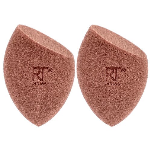 Real Techniques, New Nudes 2.0, Bare Finish Sponge Duo, 2 Sponges