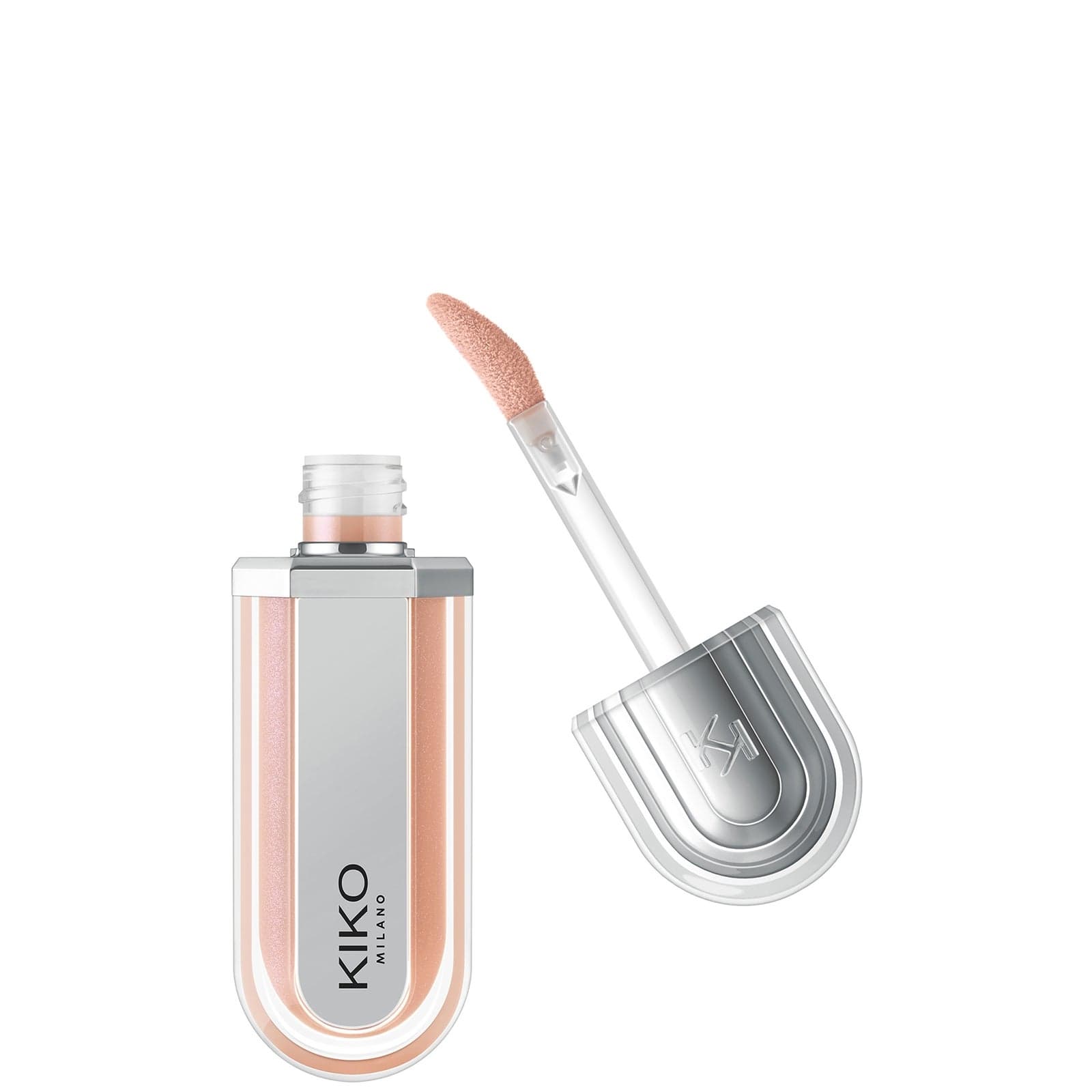 KIKO Milano 3D Hydra Xtreme Plumping Lip Gloss 6ml (Various Shades) - 01 Pink Glacier