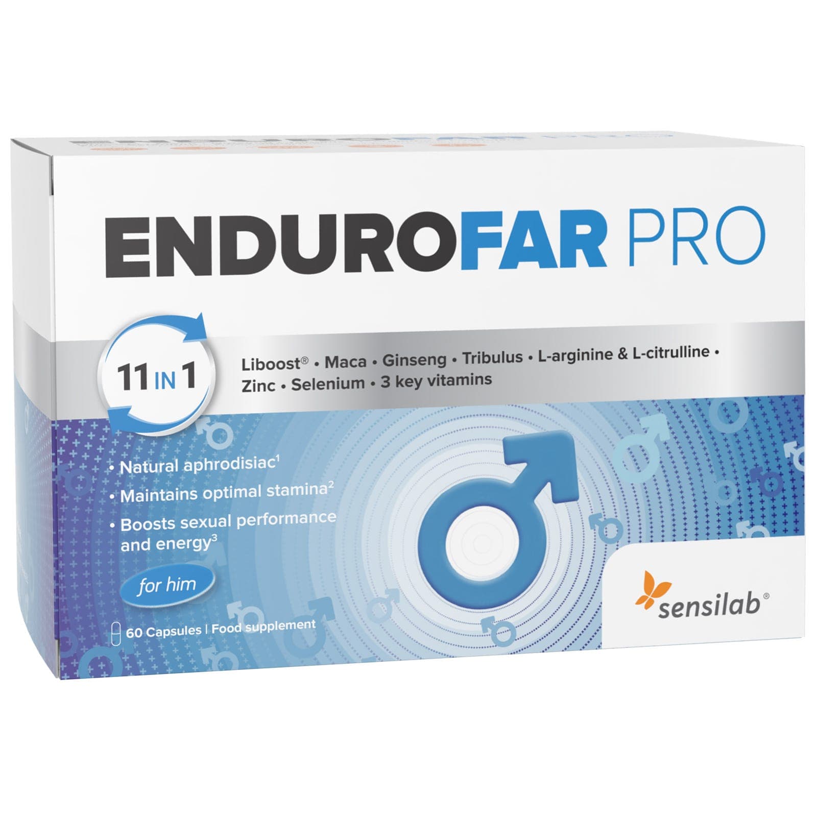 EnduroFar PRO -  Potenciador do Desempenho Masculino