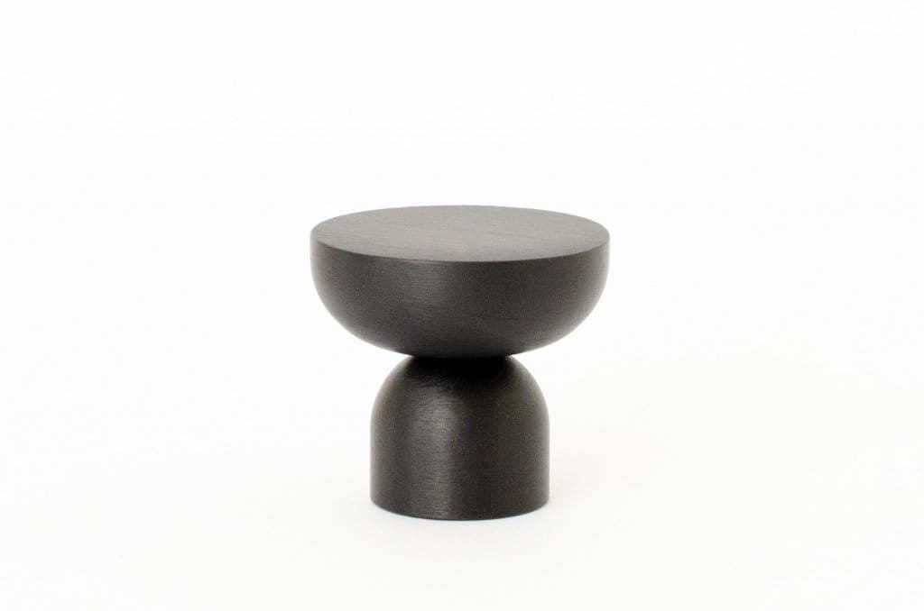 Botão para móveis Kokeshi 3032 alumínio preto