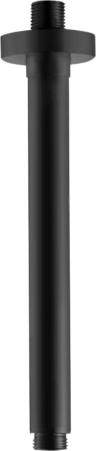 Braço de chuveiro de teto FL271-200 Latão Preto Mate
