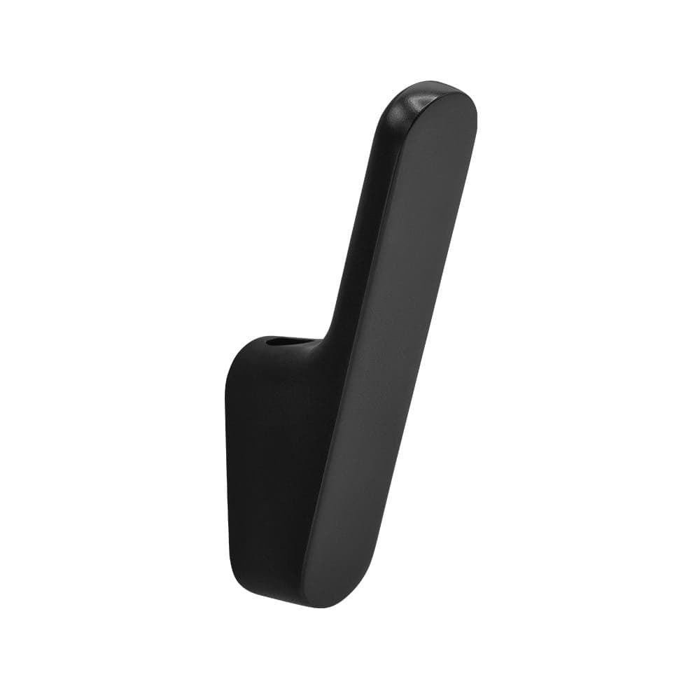 Cabide de parede Vibe Plain Metal Preto Fosco